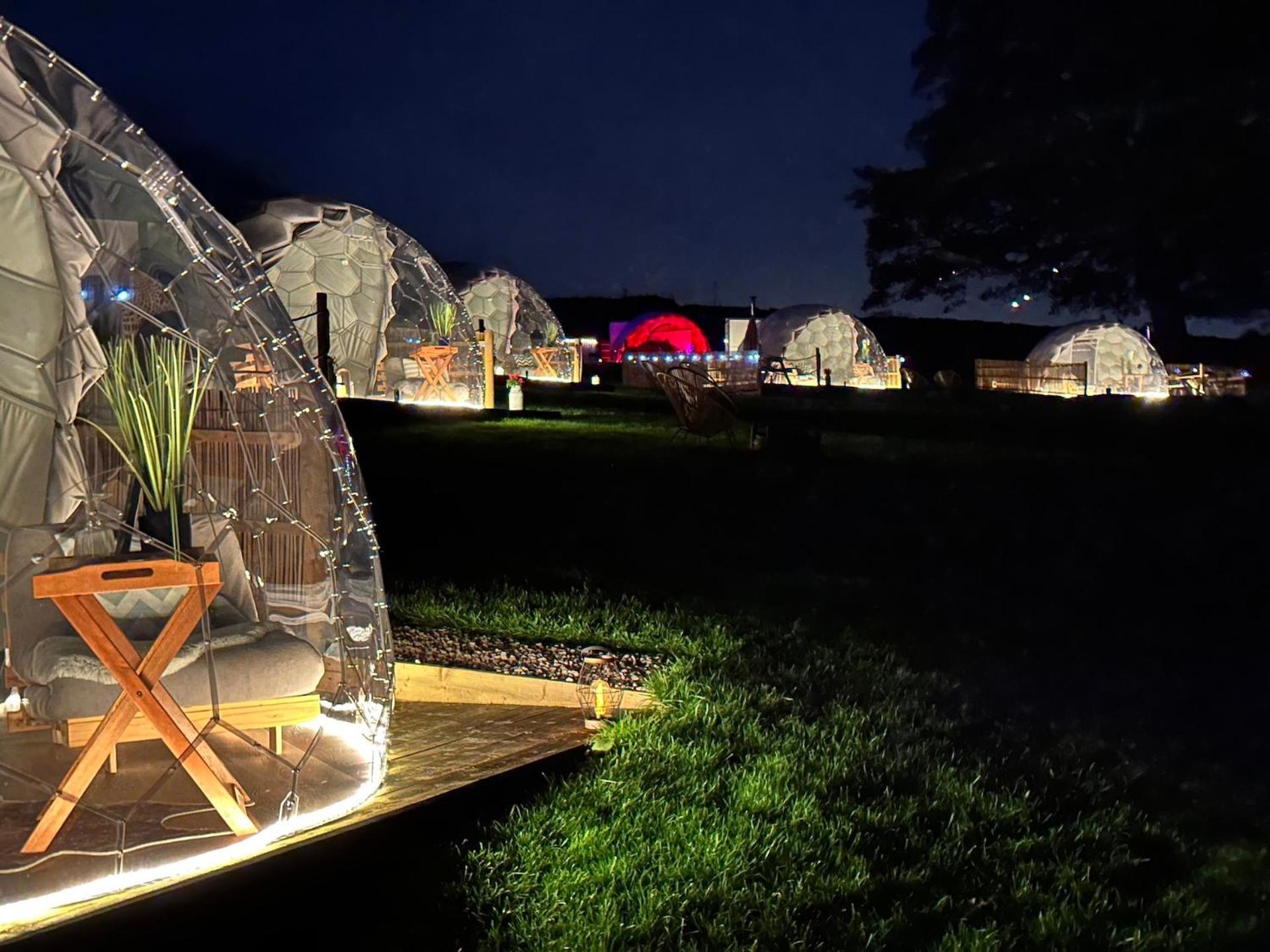 Deerstone Glamping-Boulsworth Hill Dome Hot Tub Hotel Earby Exterior photo